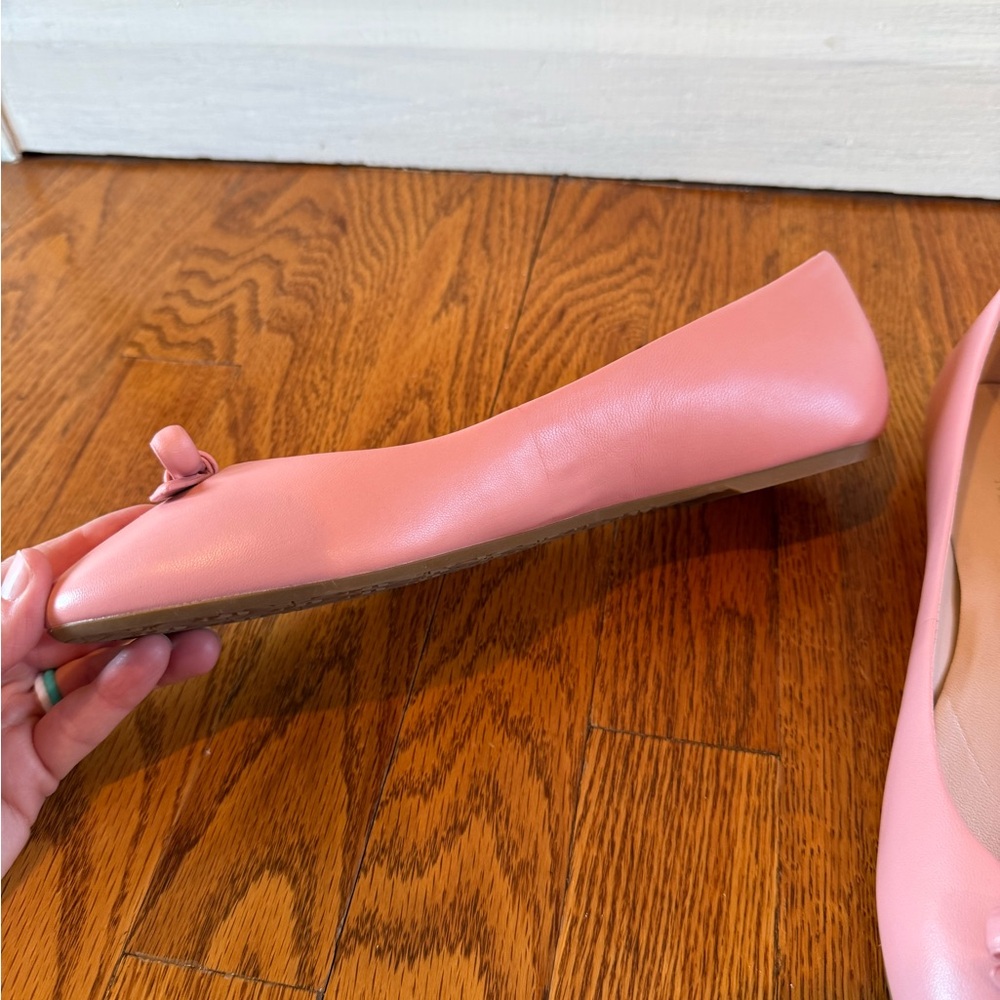 Kate Spade Women’s Kiersten Bow Pink Ballet Flats - Picture 4 of 8